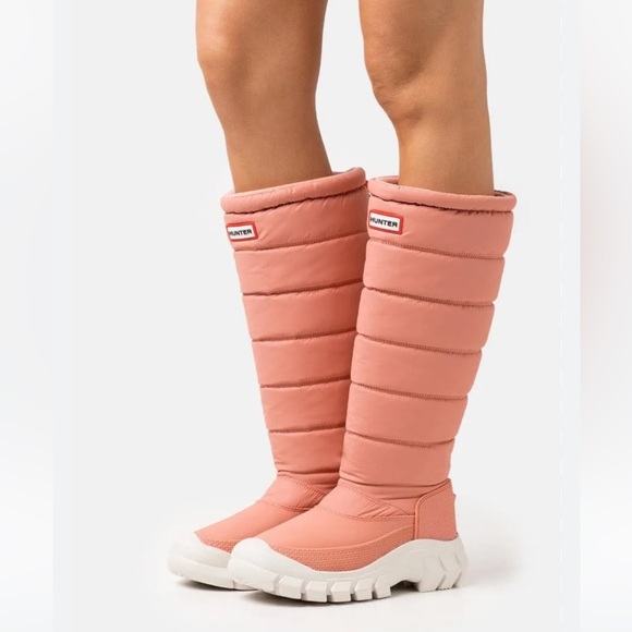 Hunter Intrepid Tall Snow Boots Size 8 NWT - Picture 1 of 16